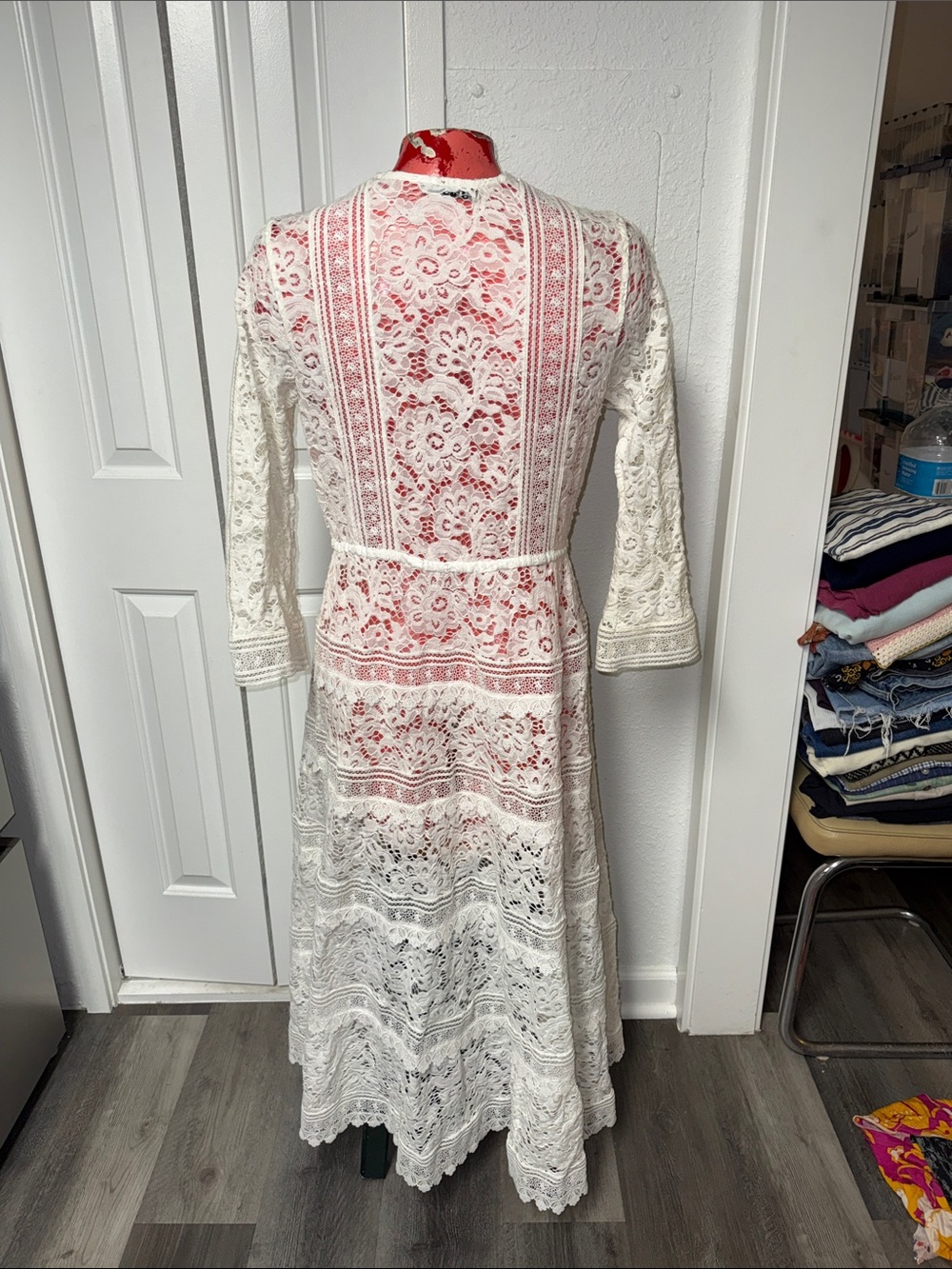 Alice + Olivia Talia Drawstring Kimono - Picture 6 of 8